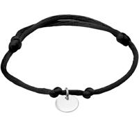 TFT Armband Zilver Zijde Rondje 26 cm - thumbnail