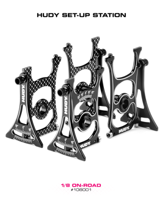 Hudy Universal Exclusive Set-Up System For 1:8 On-Road Cars Hudy Universal Exclusive Set-Up System For 1:8 On-Road Cars