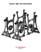 Hudy Universal Exclusive Set-Up System For 1:8 On-Road Cars - thumbnail