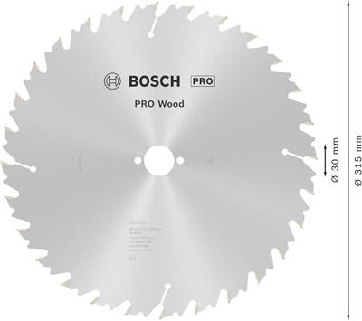 Bosch Accessoires Cirkelzaagblad Standard for Wood Speed 315 x 30 x 3,2 mm, 28 1st - 2608640682 Bosch Accessoires Cirkelzaagblad Standard for Wood Speed 315 x 30 x 3,2 mm, 28 1st - 2608640682