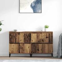 Dressoirs 2 pcs Oud Hout 60 x 35 x 70 cm Bewerkt hout - thumbnail