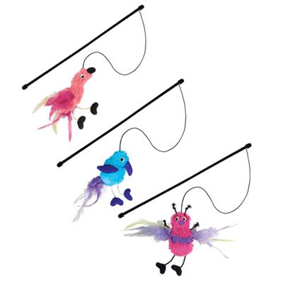 KONG CAT TEASER FEATHER ASSORTI 47X5X4 CM KONG CAT TEASER FEATHER ASSORTI 47X5X4 CM