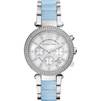 Michael Kors Dames Parker tweekleurig horloge MK6138 - thumbnail