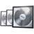 Innox VFK12-BK vinyl display voor 12 inch LP-hoes (set van 3 lijsten) Innox VFK12-BK vinyl display voor 12 inch LP-hoes (set van 3 lijsten)