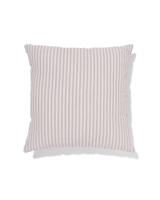 HEMA Kussen 40x40cm katoen strepen (paars) - thumbnail