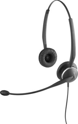 Jabra GN2100 On Ear headset Kabel Stereo Zwart Noise Cancelling Telefoon