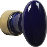 Meubelkn.pors.Ovaal 33mm MGO/blauwsevres - thumbnail