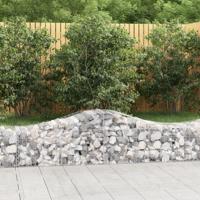 Schanskorven 18 st gewelfd 200x50x40/60 cm gegalvaniseerd ijzer - thumbnail