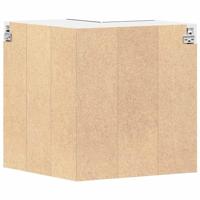 Hangkast Lyon Zwart Eiken 57 x 57 x 60 cm Bewerkt hout - thumbnail