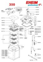 Eheim filter professional 4E 350 inclusief filtermassa Eheim Gebr. de Boon - Gebr de boon - thumbnail