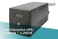 Digitus DN-170076 UPS-systeem 2000 VA - thumbnail