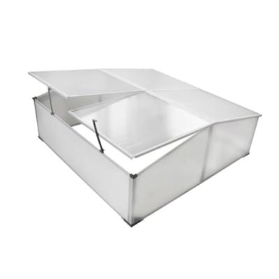 VidaXL Koude bak met 4 deksels 108x110x41 cm