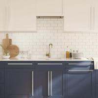 VidaXL Handvatten 10 st 480 mm roestvrij staal zilverkleurig - thumbnail