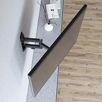 Hama TV Wall Bracket Swivel Tilt Pull-out 122 cm (48) tot 20 kg TV beugel Zwart - thumbnail