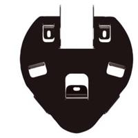 Siemens 6AV6574-1AF04-4AA0 6AV65741AF044AA0 PLC-wandhouder - thumbnail