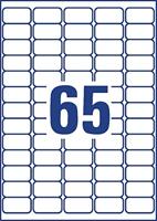 Avery AV-L7971-25 Diepvriesetiketten 38,1x21,2 mm 1625 Stuks Wit - thumbnail