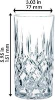 Nachtmann Longdrinkglazen Noblesse - 370 ml - 4 stuks - thumbnail