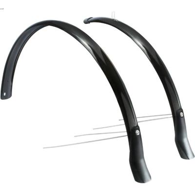 Eurofender spatbordenset snello 46mm 28" mat zwart
