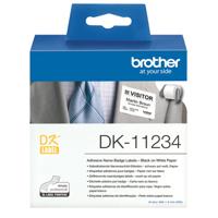 Brother DK-11234 printeretiket Wit Zelfklevend printerlabel - thumbnail