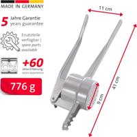 Westmark 61202260 Spuit- en aardappelpers „Spetlechef” zilver 42 cm, handgeschuurd - thumbnail