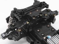 Tamiya 1:10 RC auto Elektro Straatmodel RC Mini Cooper Racing MB-01 Blauw Voorwielaandrijving Bouwpakket 2,4 GHz - thumbnail