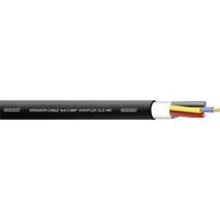 Cordial CLS 425-50 Black 100 Luidsprekerkabel 4 x 2.5 mm² Zwart per meter - thumbnail