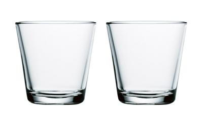 IITTALA - Kartio - Glas 0,21l helder set/2