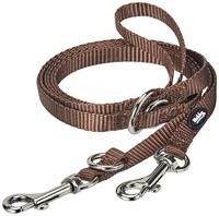 Nobby Trainingsriem Classic, 2 m x 10 mm, Bruin - thumbnail
