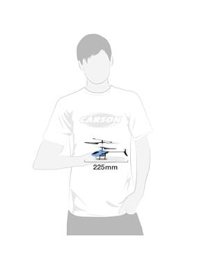 Carson RC Sport Tyrann 230 RC helikopter voor beginners RTF - thumbnail