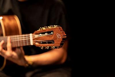 Ortega Performer Series RE238SN-BKT Full-Size Guitar Black elektrisch-akoestische klassieke gitaar met gigbag