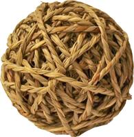 Boon Knaagdierspeelgoed Bal Bel Naturel Ø10cm - thumbnail