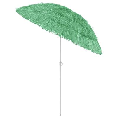 VidaXL Strandparasol hawaï 180 cm groen VidaXL Strandparasol hawaï 180 cm groen