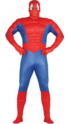 Gespierde Spiderman Kostuum Man