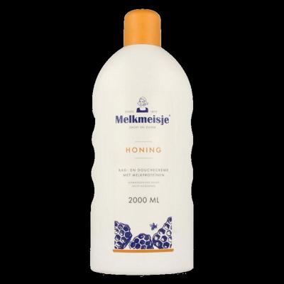 Melkmeisje Bad en douche honing 2 Liter