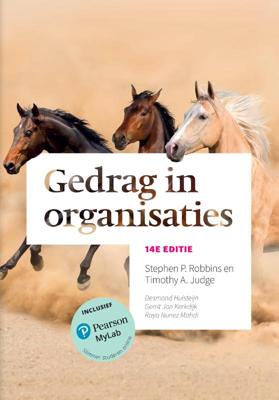 Gedrag in organisaties (Paperback)