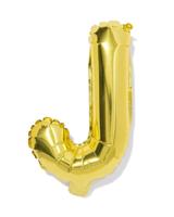 HEMA Folieballon letter J 30cm goud (goud) - thumbnail