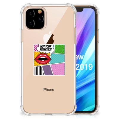Apple iPhone 11 Pro Anti Shock Bumper Case Popart Princess Apple iPhone 11 Pro Anti Shock Bumper Case Popart Princess