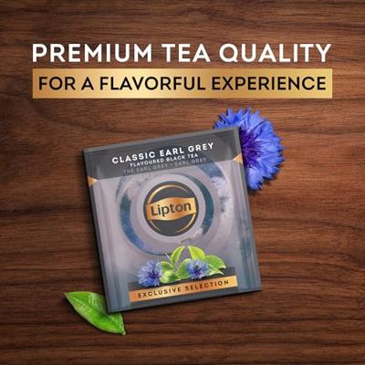 Thee lipton exclusive earl grey 25x2gr Thee lipton exclusive earl grey 25x2gr