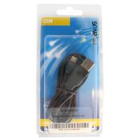 Xccess Data Cable Micro USB Black Bulk - thumbnail