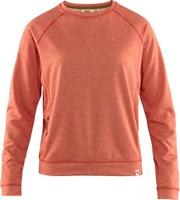 Fjällräven Dames Trui High Coast Lite Sweater W, rood, Maat: XS - thumbnail