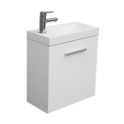 Wiesbaden Emma toiletmeubel 50x25x50 cm hoogglans wit