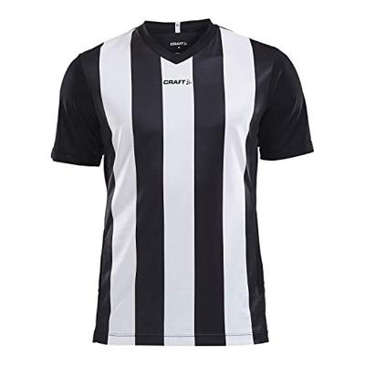 Craft 1905562 Progress Stripe Jersey M - Black/White - 3XL