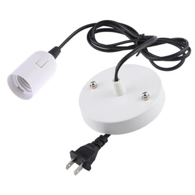 E27 Wire Cap lamp houder kroonluchter stopcontact met Base & 1.5 m verlengkabel US plug E27 Wire Cap lamp houder kroonluchter stopcontact met Base & 1.5 m verlengkabel US plug
