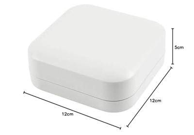 Hammond Electronics 1557DGY Wandbehuizing 120 x 120 x 45 ABS Grijs 1 stuk(s)