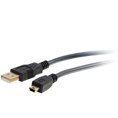 C2G 3M Premium USB 2.0 A naar Mini USB B Kabel, verguld USB naar Mini USB Lader en Data kabel
