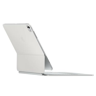 Apple iPad Magic Keyboard-hoes voor de 13 inch iPad Pro (M4), comfortabel typen, ingebouwde trackpad, rij functietoetsen, Italiaans - Wit ​​​​​​​