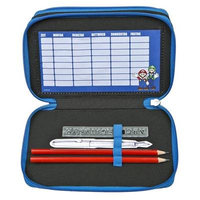 Undercover Gevulde etui super mario 3-vaks