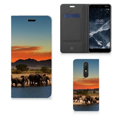 Nokia 5.1 (2018) | Hoesje maken | Olifanten Nokia 5.1 (2018) | Hoesje maken | Olifanten