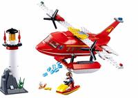 Sluban Fire-fighting Aircraft bouwstenen set - thumbnail