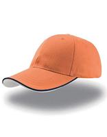 Atlantis AT609 Zoom Piping Sandwich Cap - Khaki/Burgundy/Navy - One Size - thumbnail